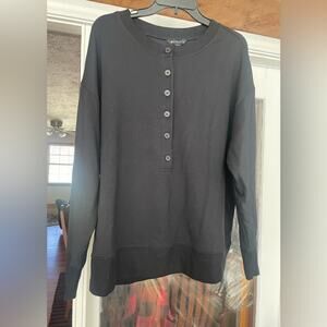 Athleta Balance Henley sweatshirt.